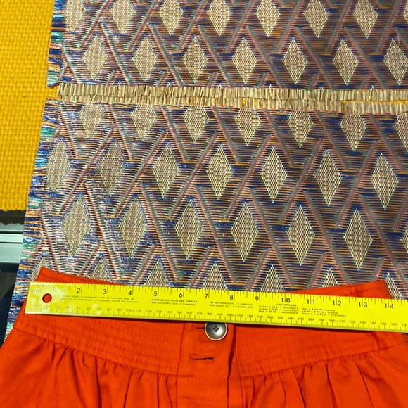 GUC linen blend J. Crew Doris pleated skirt mini size 4 - Picture 8 of 8